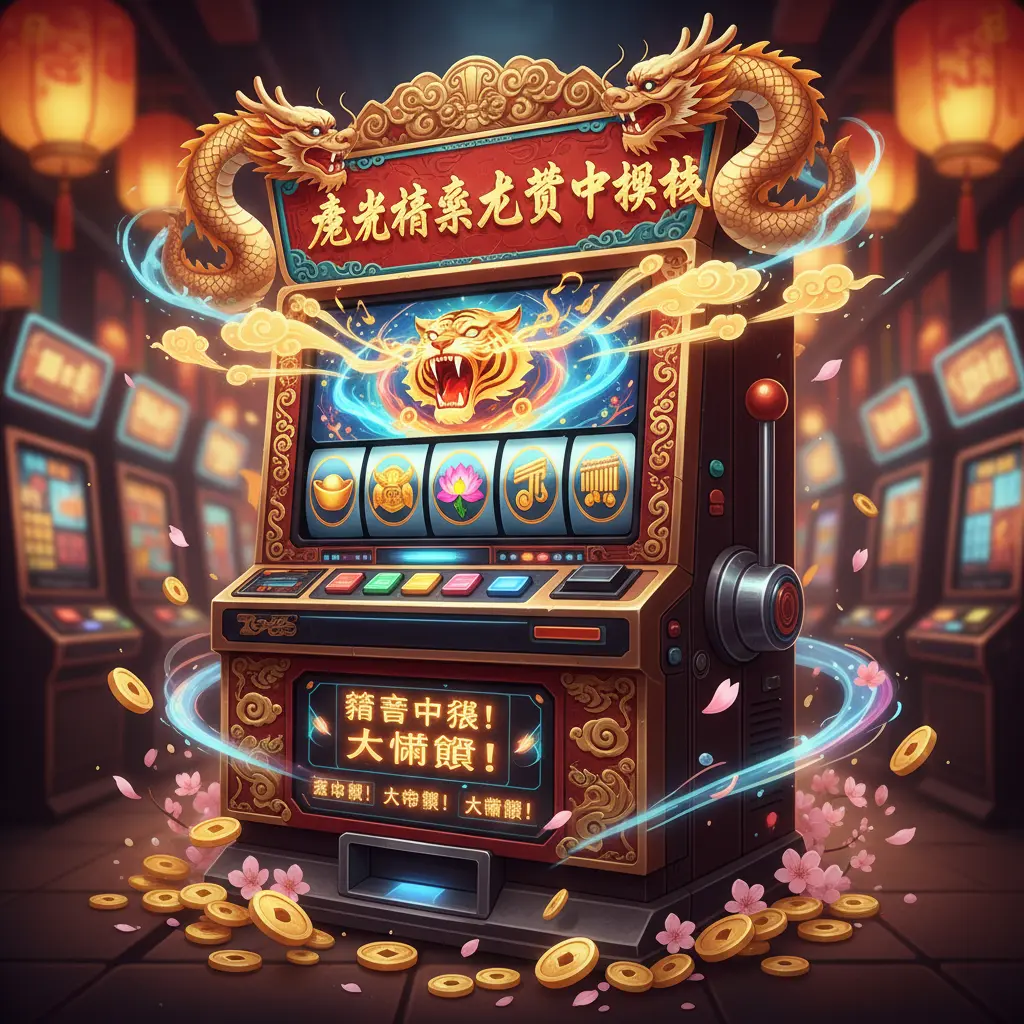 吃角子老虎機 - 聲光音樂老虎中獎機