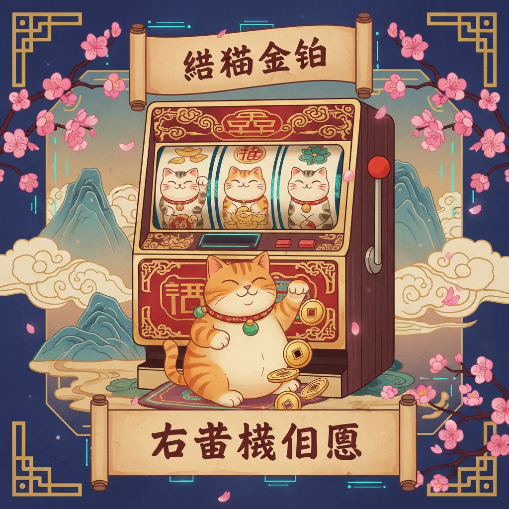 老虎機心得 - 給貓金幣