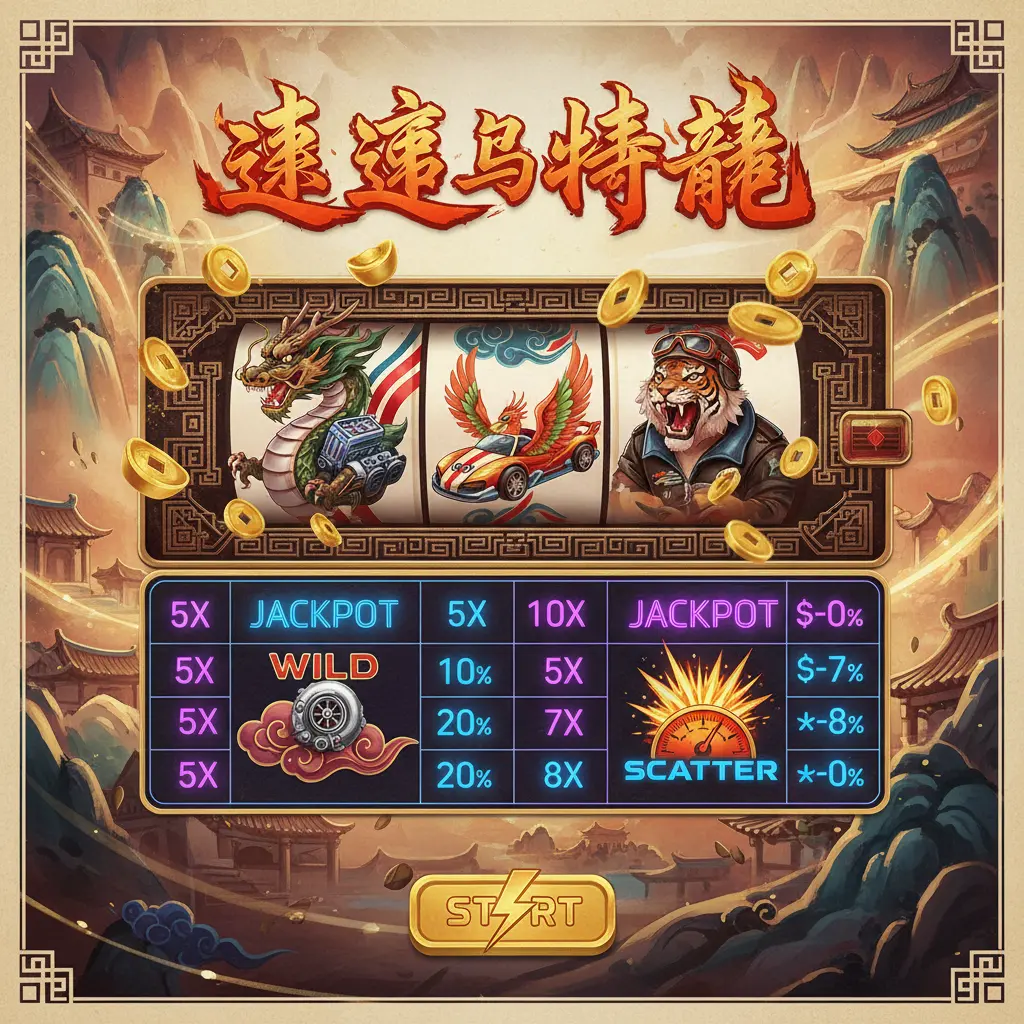 老虎機賠率表 - 速度與激情