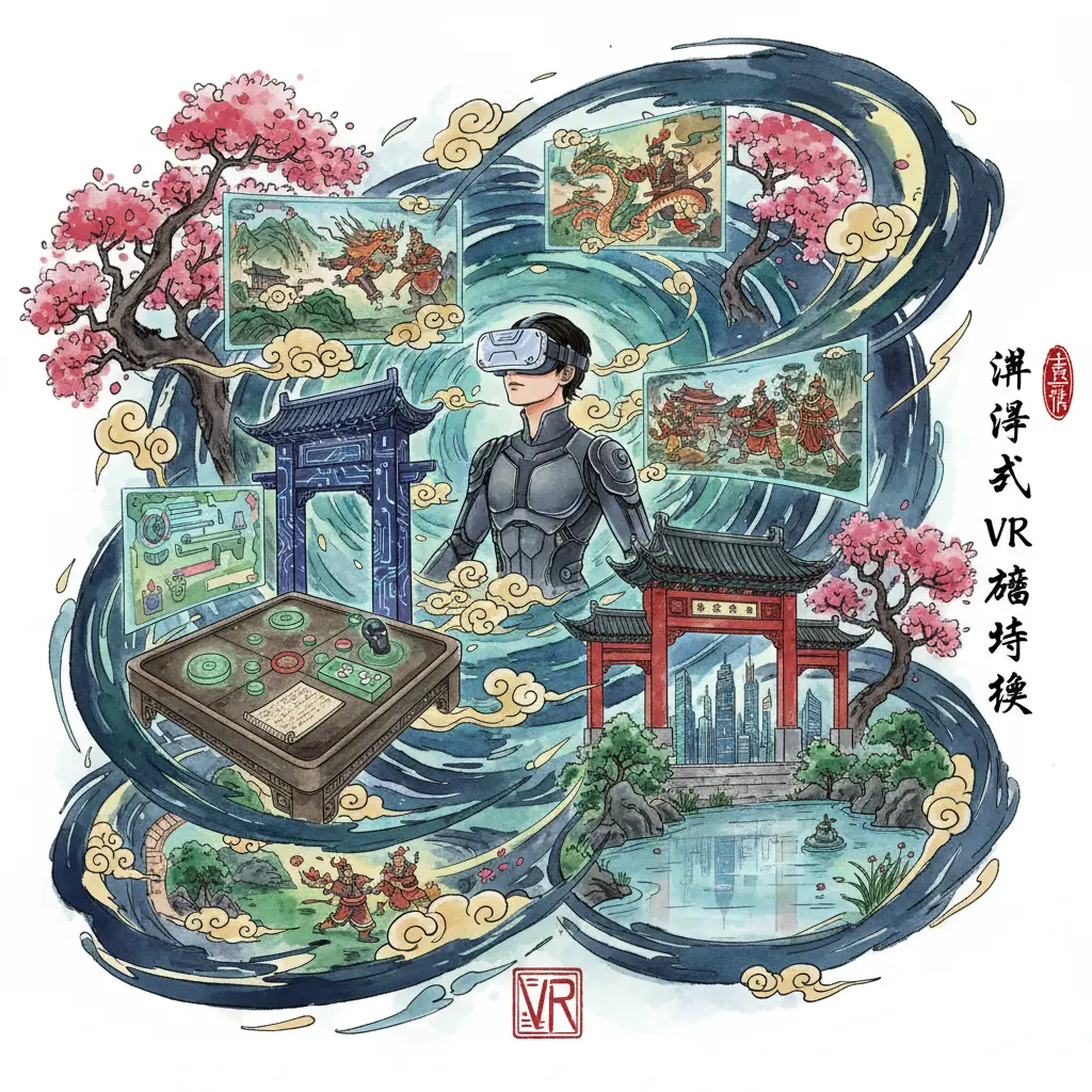遊戲體驗 - 沉浸式 VR 遊戲