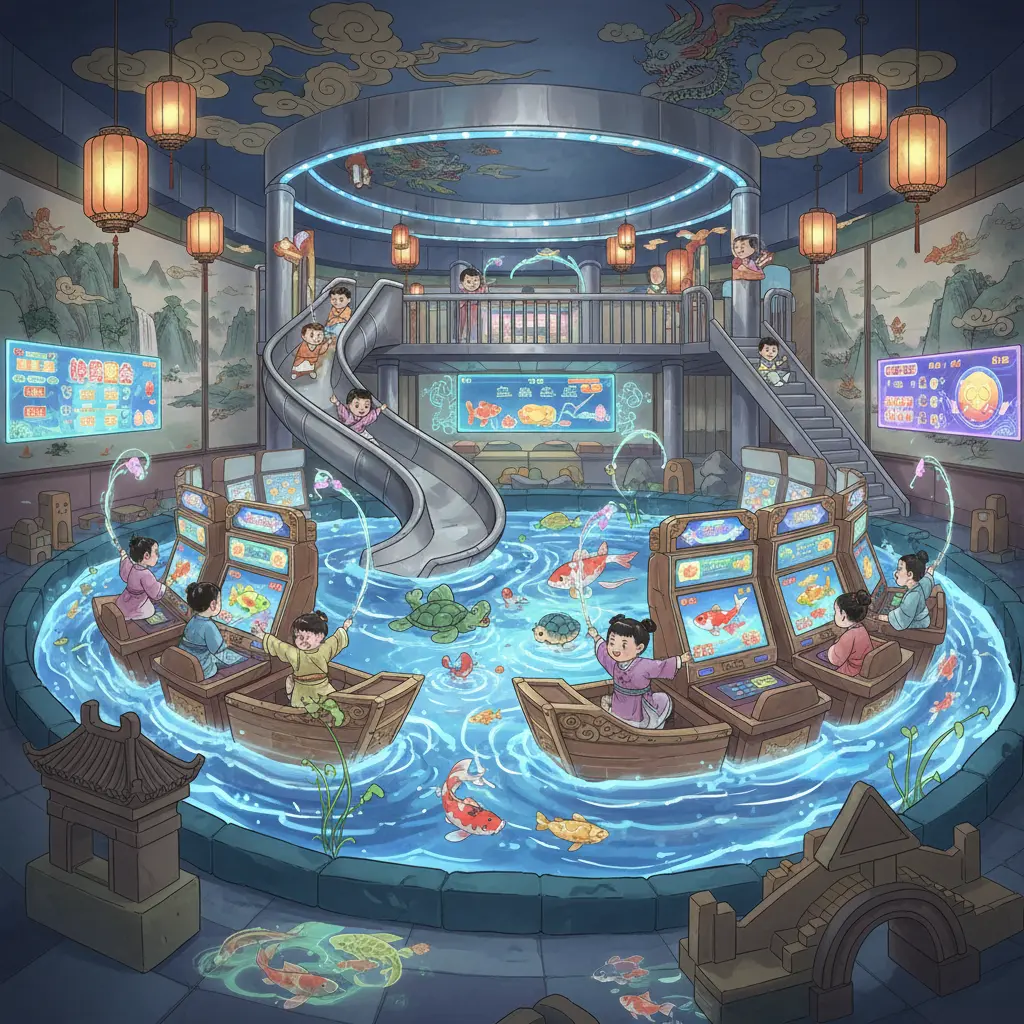 捕魚機 - 室內遊樂場