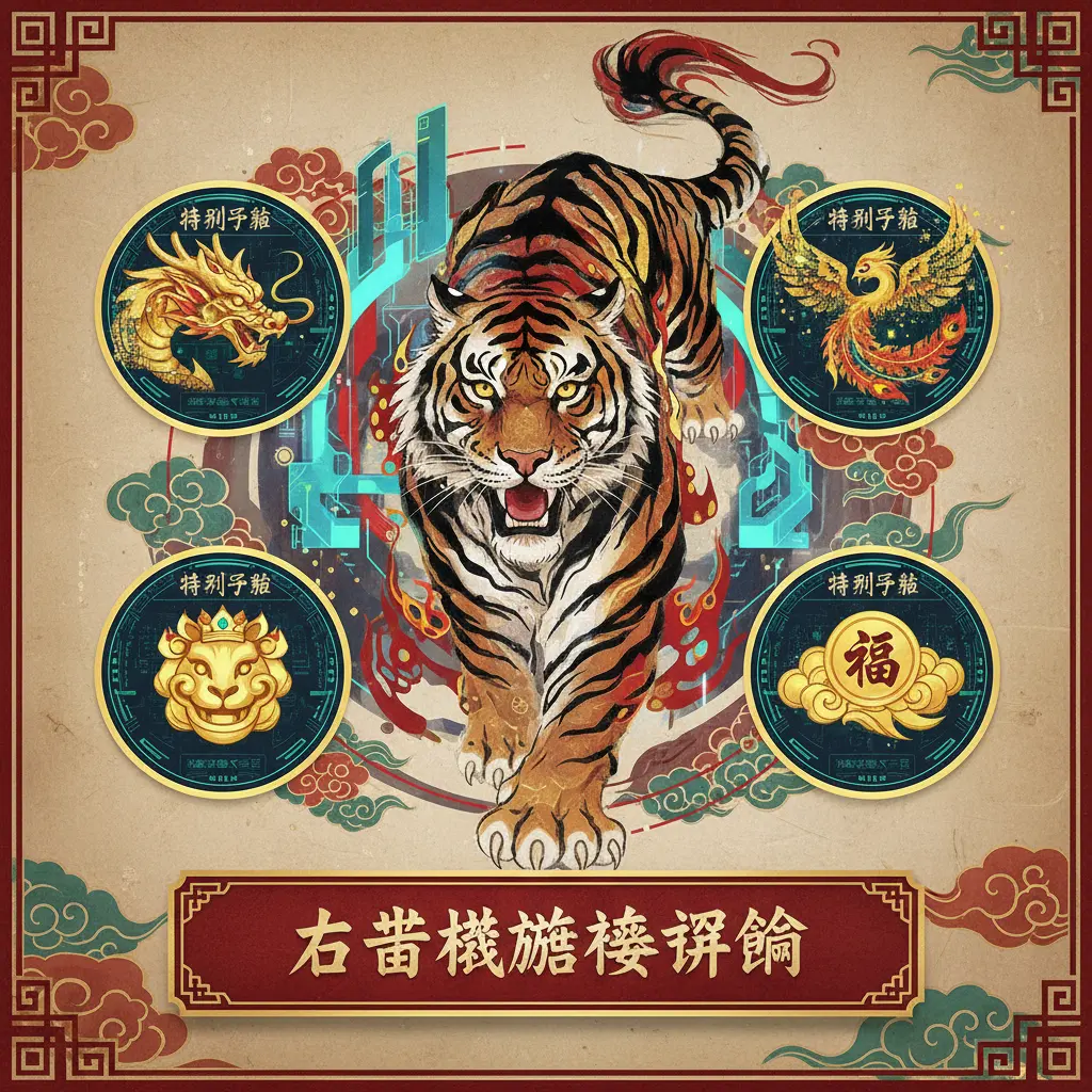 老虎機遊戲評論 - 老虎機特別符號