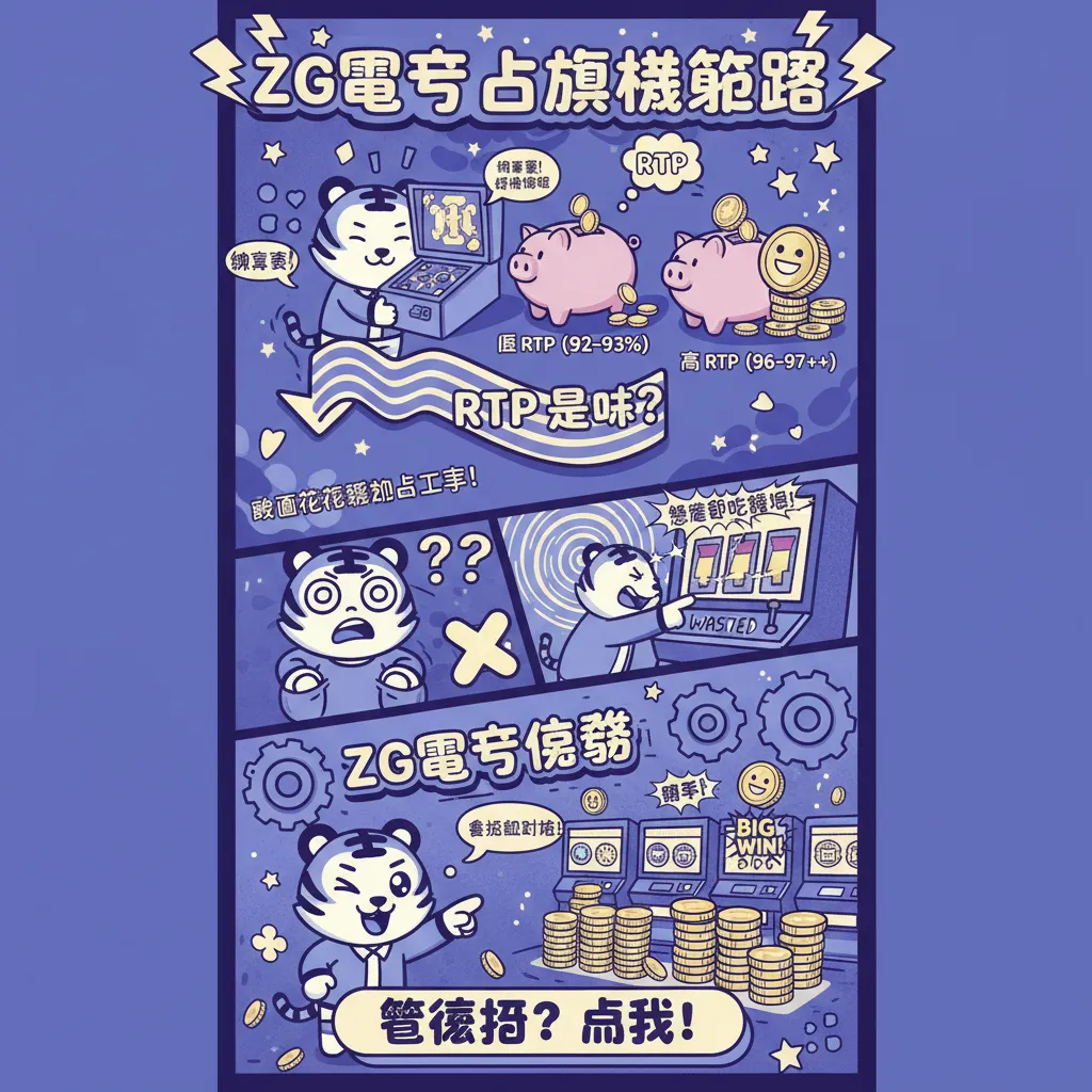 ZG電子老虎機攻略：掌握高RTP與爆彩金技巧