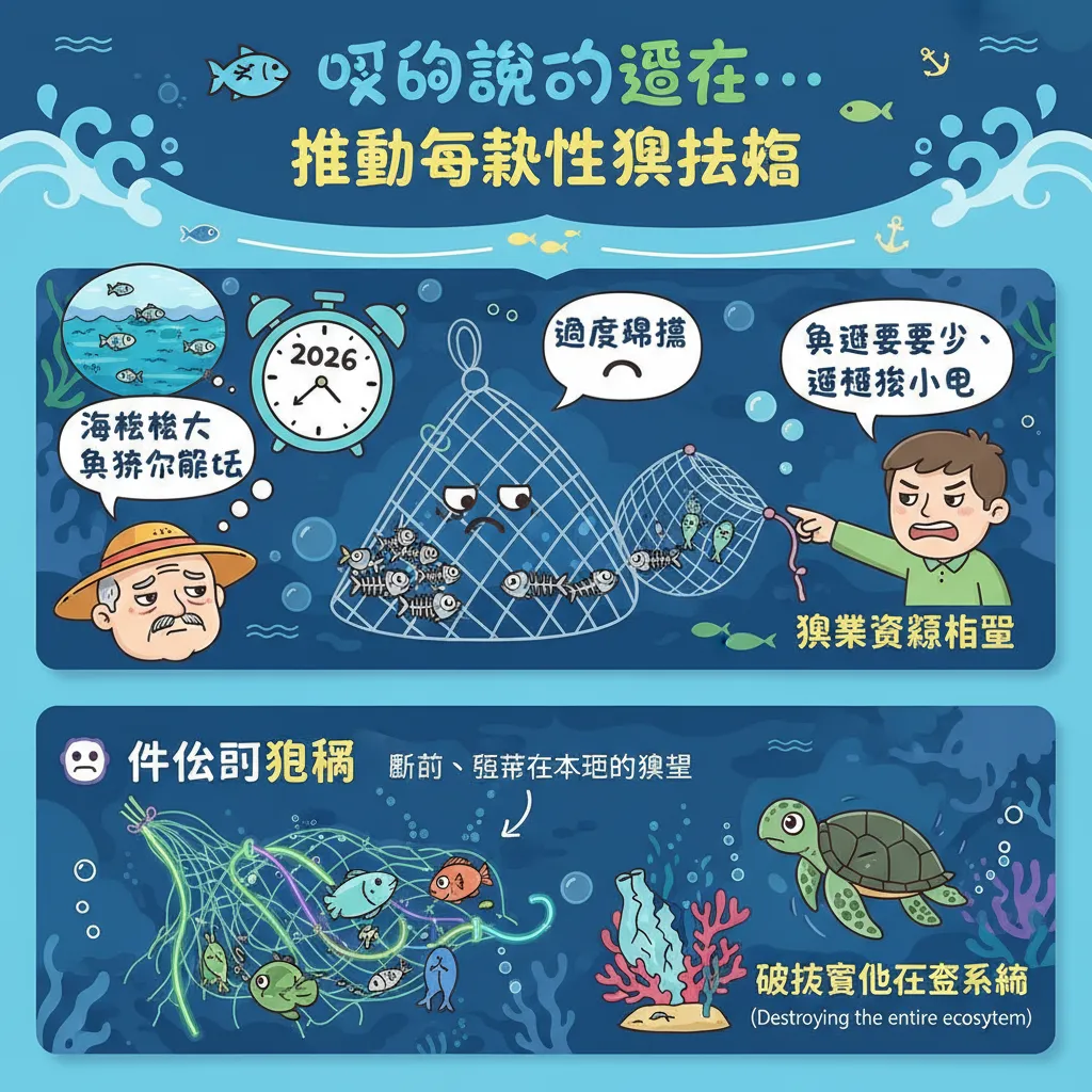 推動永續性漁法，解決過度捕撈危機