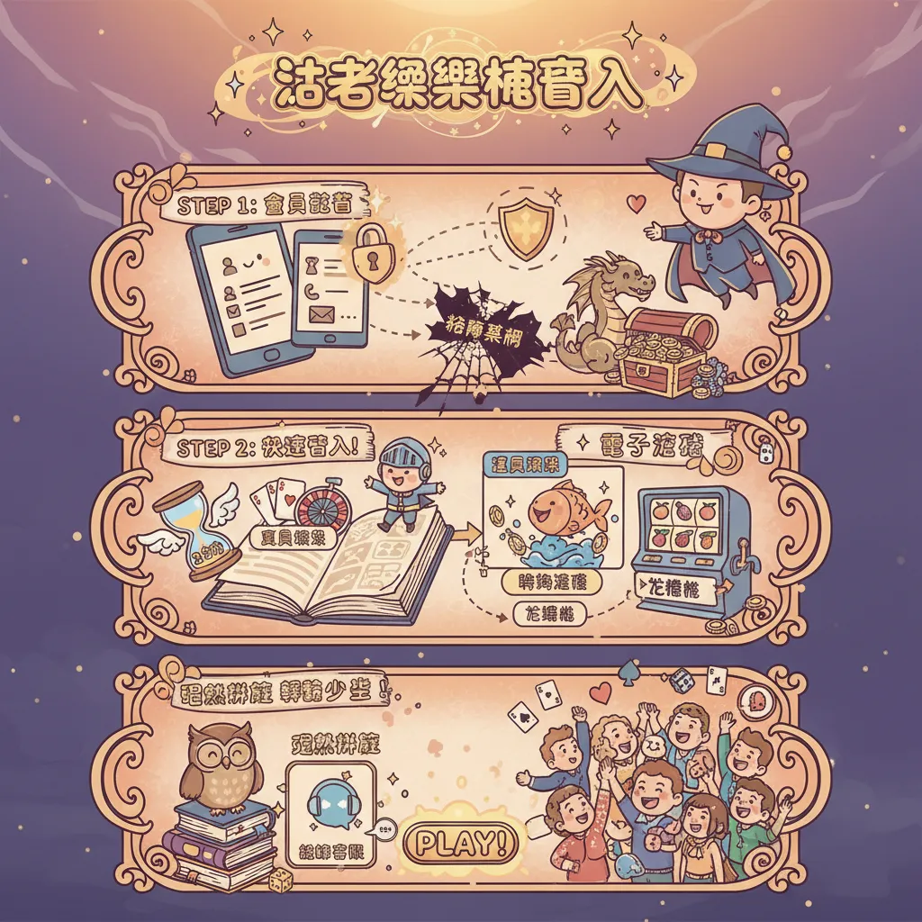 三分鐘搞定！快速登入教學