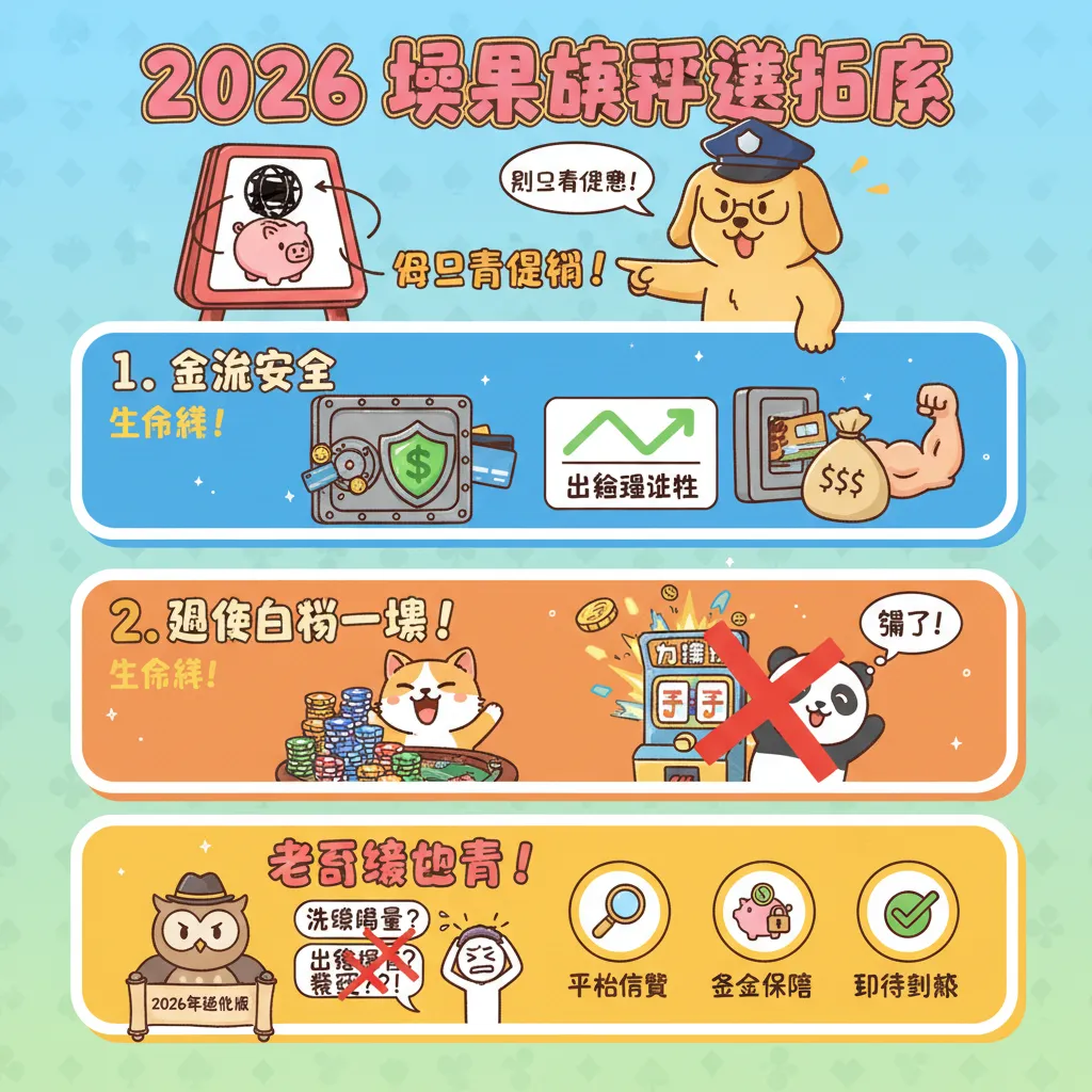 2026娛樂城評選指標