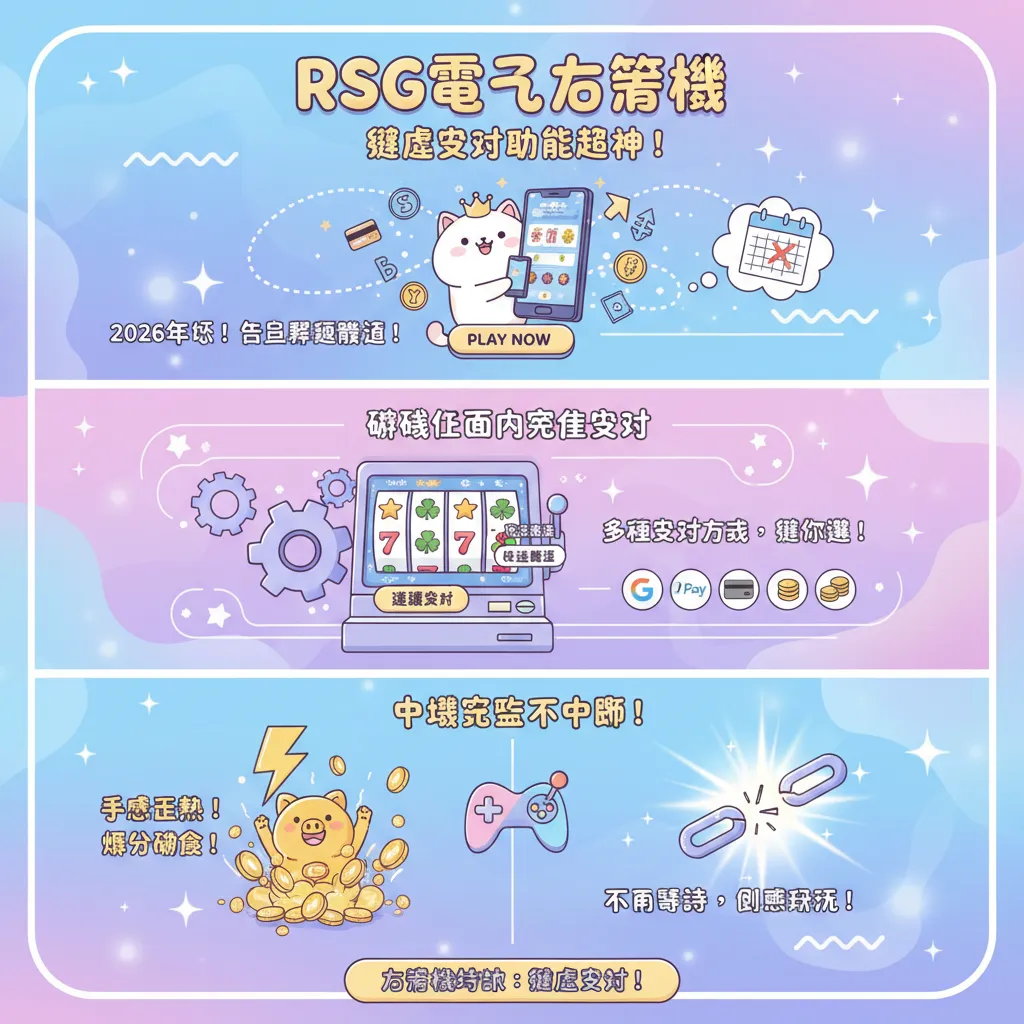 RSG電子老虎機技巧：掌握隨處支付與爆分攻略
