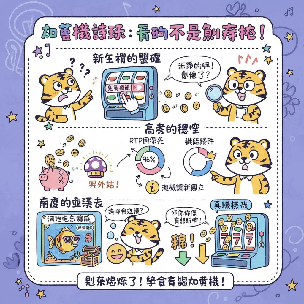 老虎機試玩技巧：如何透過免費試玩掌握RTP回報率與機臺勝率