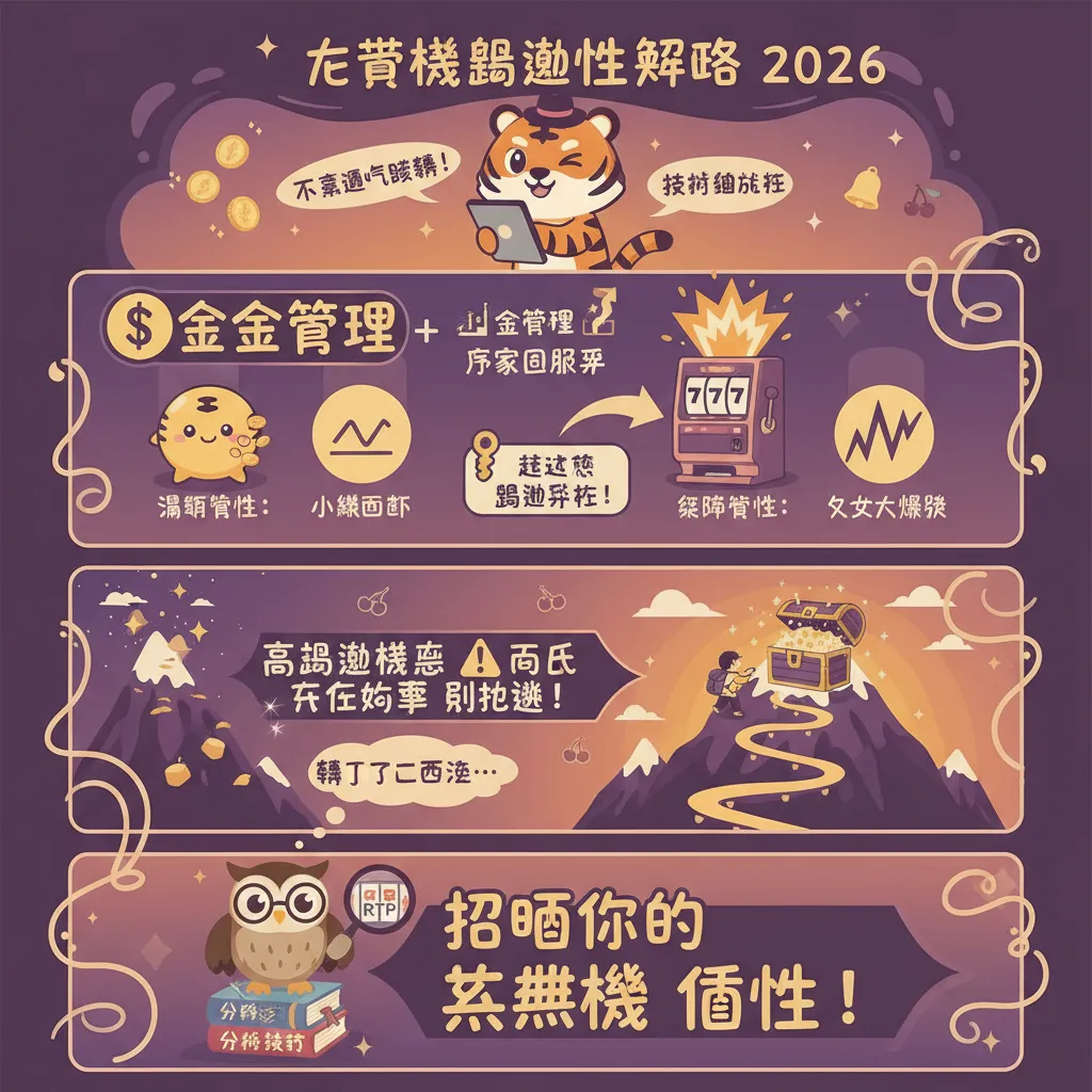 掌握老虎機波動性：資金管理與RTP分析技巧
