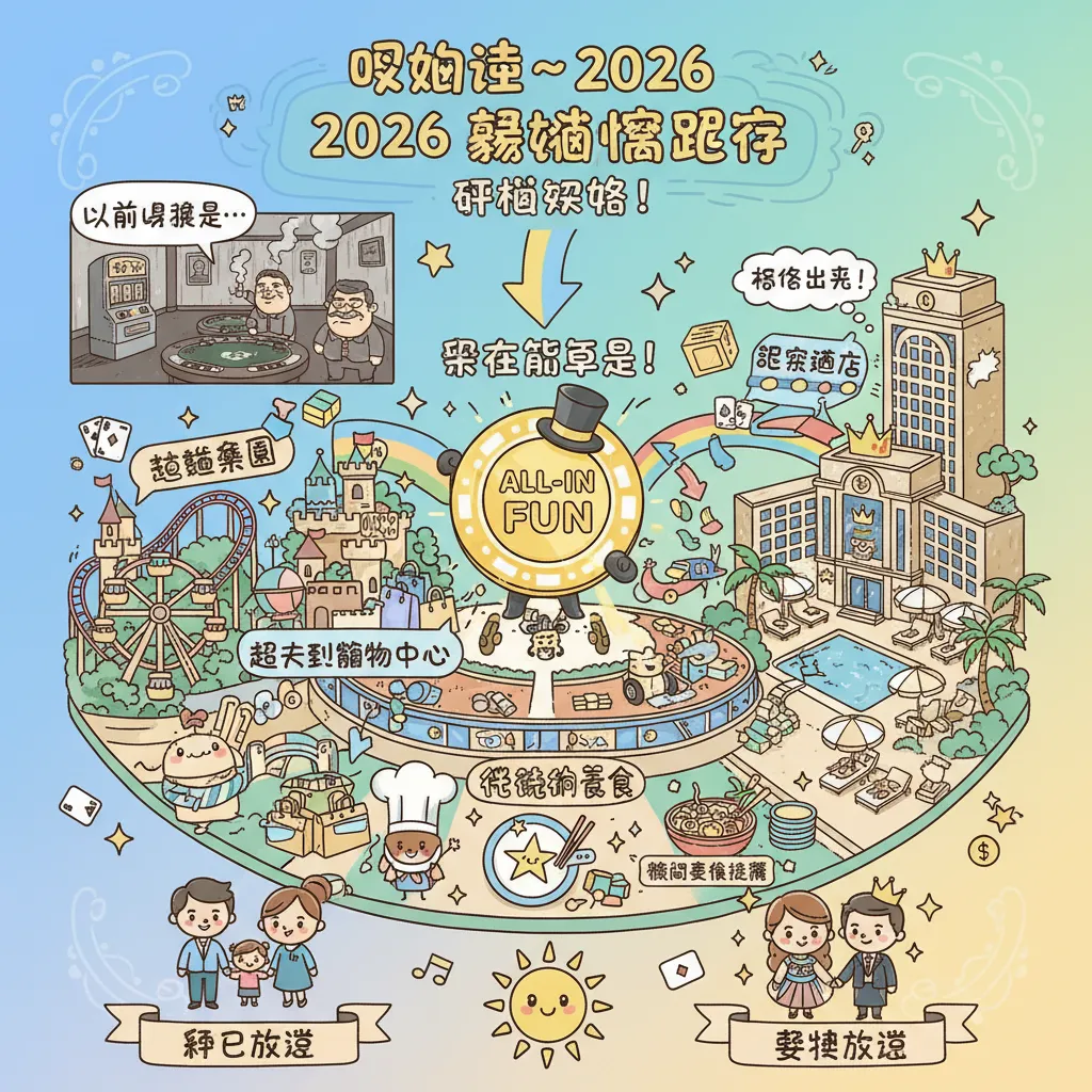 2026賭場推薦：精選豪華度假村與博弈遊戲玩法攻略