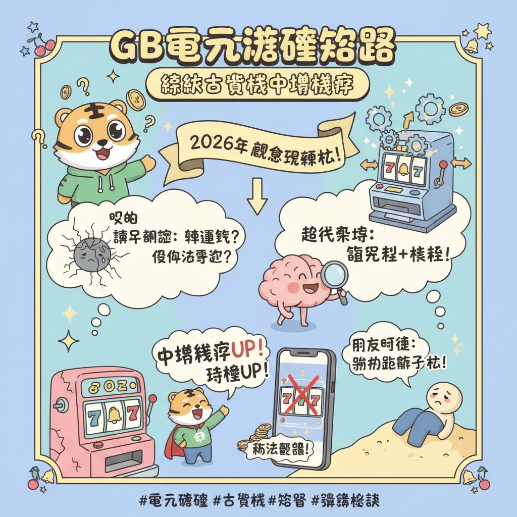 GB電子遊戲攻略：掌握線上老虎機中獎機率技巧