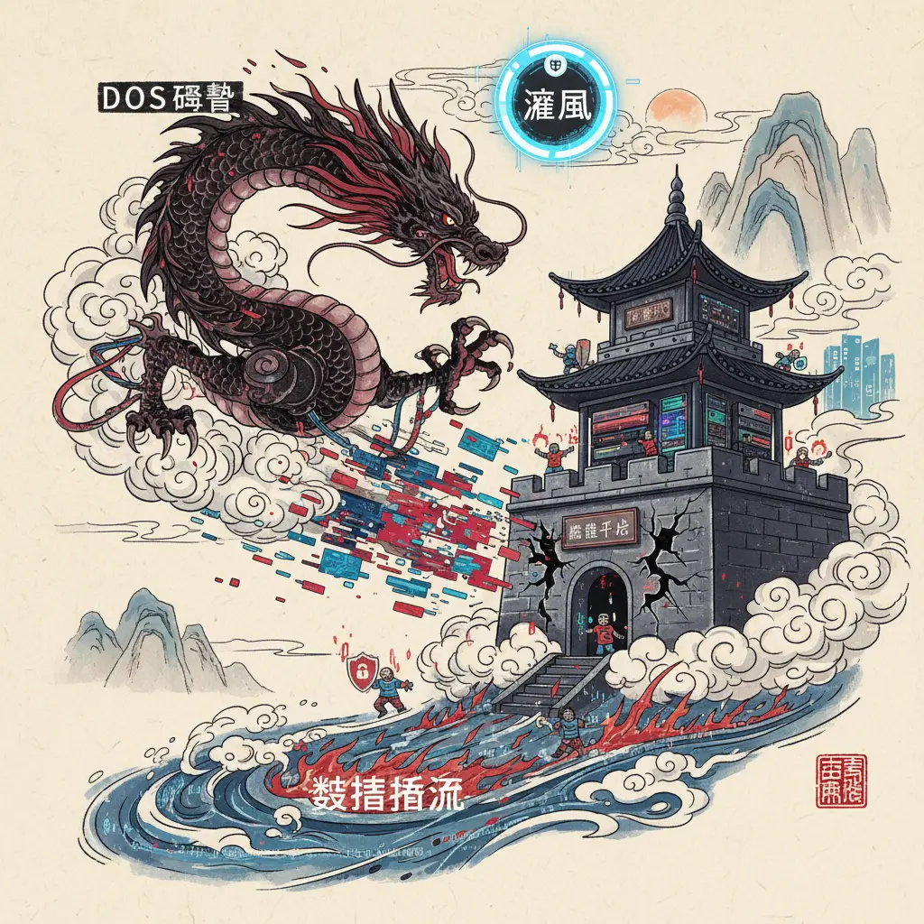 遊戲風險 - DDoS 攻擊