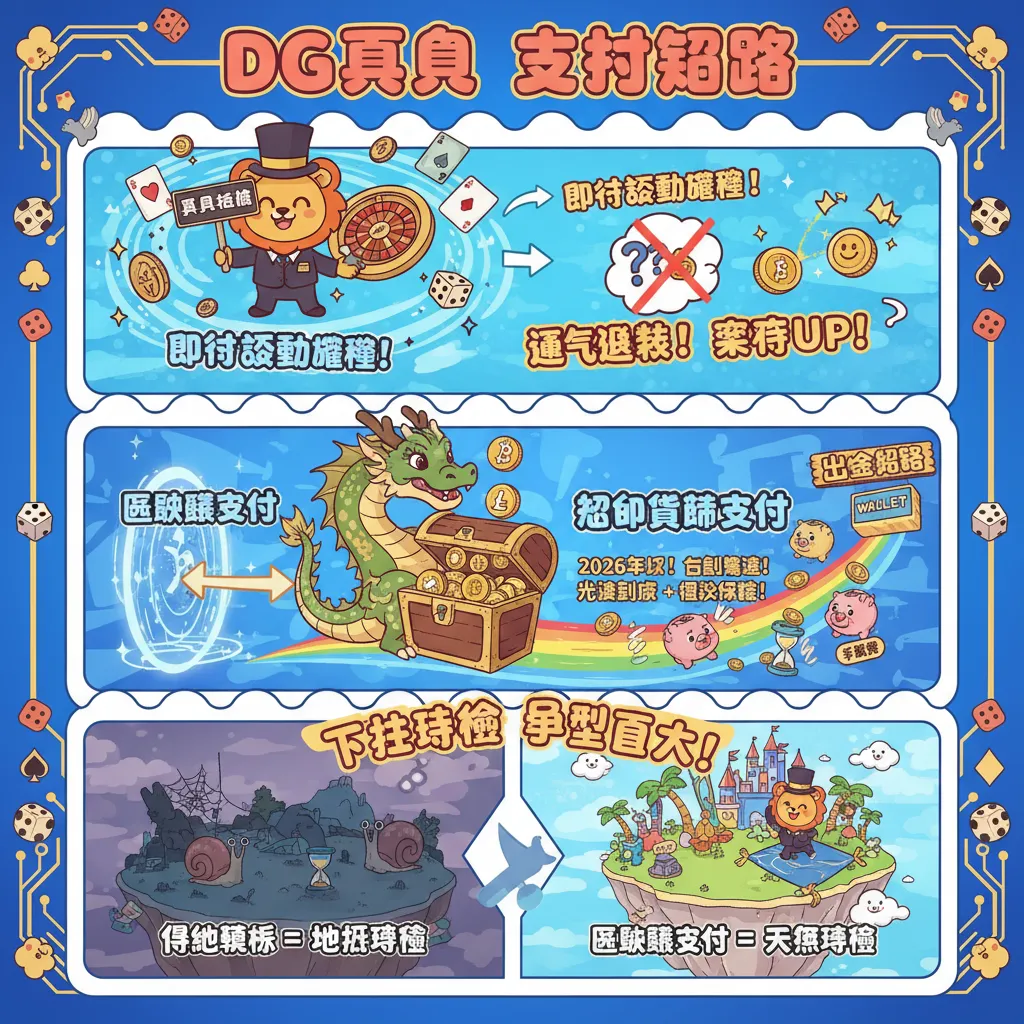 提升dg真人下注體驗：區塊鏈支付與出金攻略