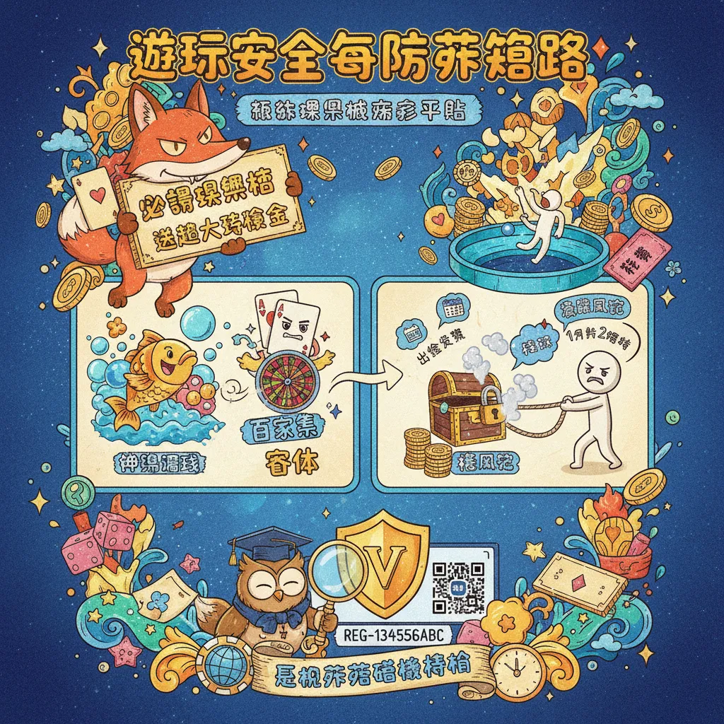 遊玩安全與防詐攻略
