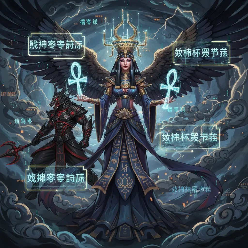 戰神賽特試玩 - 女神奈芙蒂絲